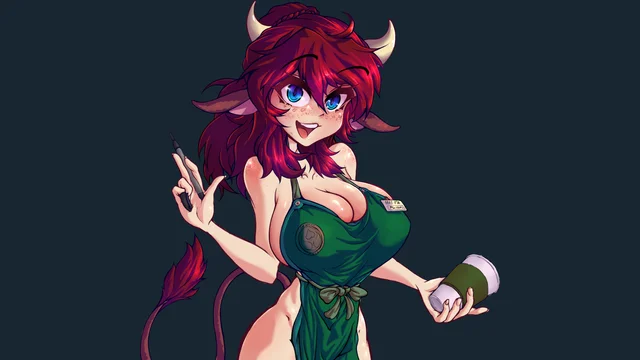 Cowtastic Café official Steam artwork