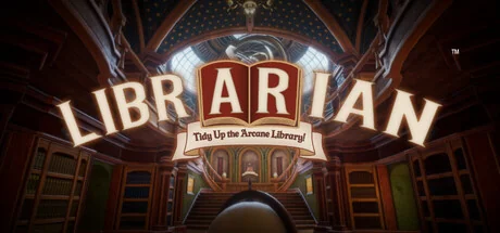 Librarian: Tidy Up the Arcane Library! official Steam artwork