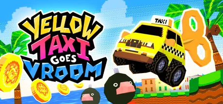 Yellow Taxi Goes Vroom official Steam artwork